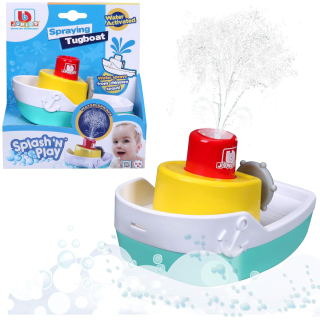 Juguete De Bebé BB Junior Splash N Play Barco Rociador De Agua Para Baño