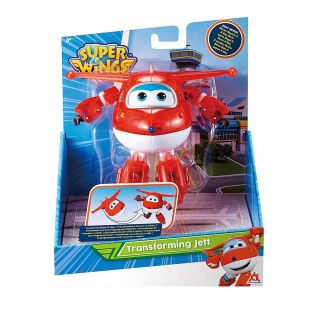 SUPER WINGS Figura Transformable Transparente (2 modelos)