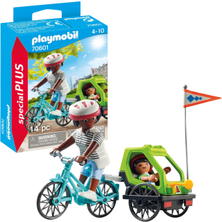 Playmobil Figura De Colección Special Plus Excursión En Bicicleta