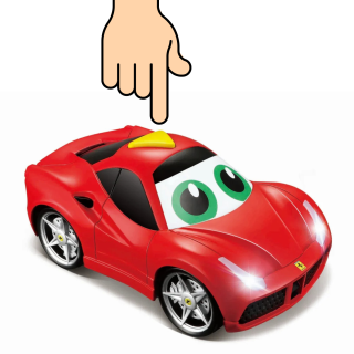 Juguete De Bebé Auto BB Junior Ferrari Luces y Sonido Interactivo