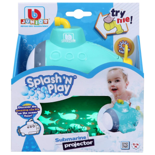 Juguete De Bebé BB Junior Splash N Play Submarino Con Proyector Marino Para Baño