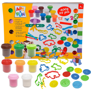 Plastilina Art & Fun Masas Moldeables Set Creativo Colores y Accesorios