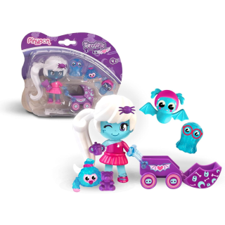 Muñeca Pinypon Tenebrosa Mi Monstruo y Yo La Monstra Figura Con Accesorios