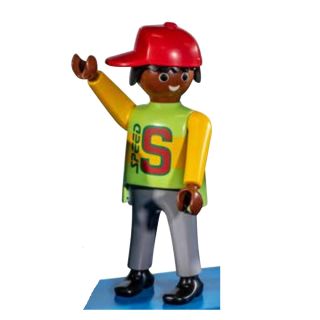 PLAYMOBIL XXL Hombre con Gorro Rojo 60 CM