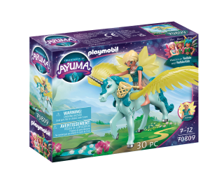 PLAYMOBIL AYUMA: Hada de Cristal con Unicornio