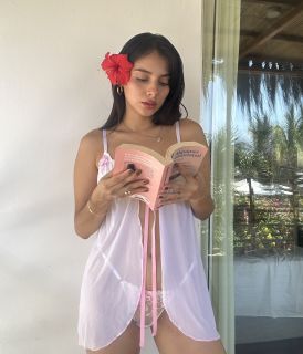 Semihilo Ariana blanco