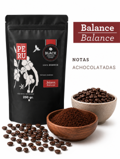 Bolsa de 250 gr de café tostado balance
