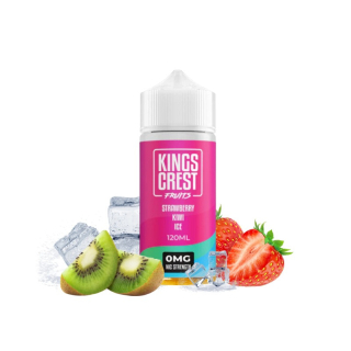 KINGS CREST FRUITS STRAWBERRY KIWI ICE 120 ML