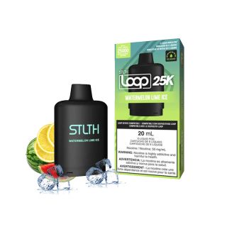 STLTH LOOP 25K - CARTUCHO - WATERMELON LIME ICE 25 000 PUFFS