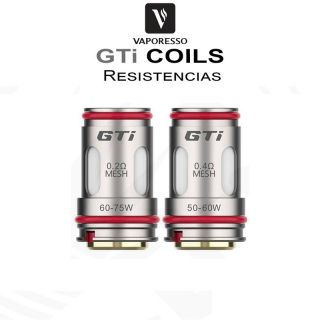 RESISTENCIA VAPORESSO GTi