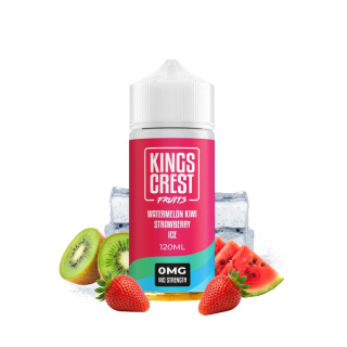 KINGS CREST FRUITS WATERMELON KIWI STRAWBERRY ICE 120 ML