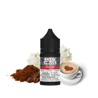 BREW HOUSE SALT NIC 30 ML CAFFE DE LATTE