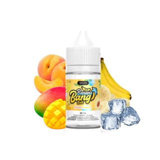 BANANA BANG ICE SALT NIC PEACH MANGO 30 ML