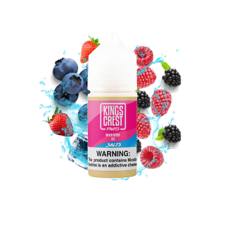 KINGS CREST BAR SALT NIC MIXED BERRY ICE 30 ML