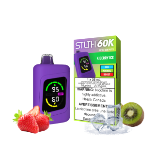 STLTH 60K 60 000 PUFFS KIBERRY ICE