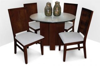 DM JUEGO DE COMEDOR 4 SILLAS CRUZ