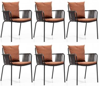 DM 6 SILLAS DE JARDIN JIN