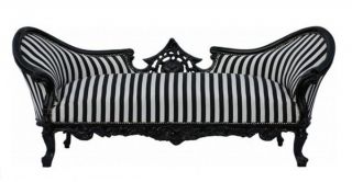 DM SOFA 3 CUERPOS CONDE DRACULA ACABADO COLOR NEGRO