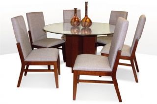 DM JUEGO DE COMEDOR 6 SILLAS MOISES