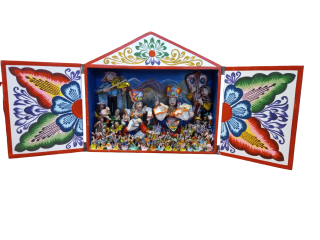 Retablo Danza de Tijeras