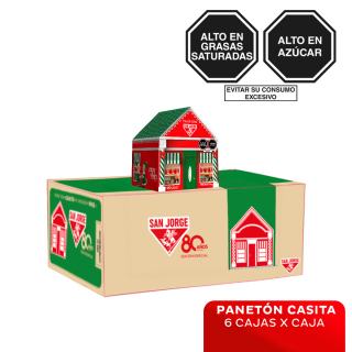 PANETON CASITA X  6  X 900 GR SAN JORGE                                           
