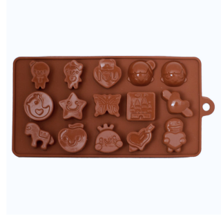 Molde Silicona Personajes Varios 15 cav