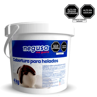 Cobertura Para Helados Negusa 4kg