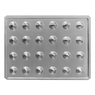 Molde Plástico Bombones Kisses x24