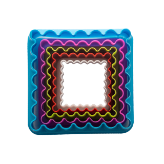 Cortadores de Plástico Cuadrados con Blonda