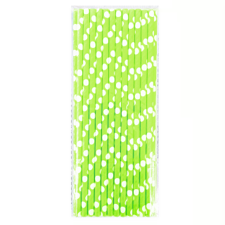 Sorbete Papel Puntos Colores Varios 25 und