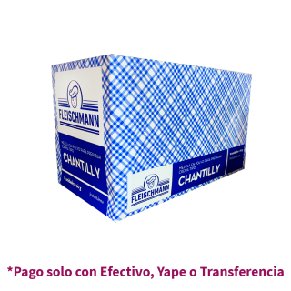 Chantilly en Polvo Fleischmann 60g Caja x 12 und