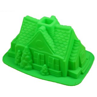 Molde Silicona Casa Navidad