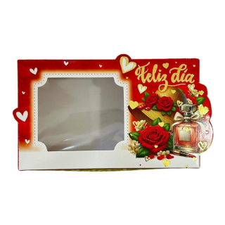 Caja Chocotejas x4 Sombrero y Rosas