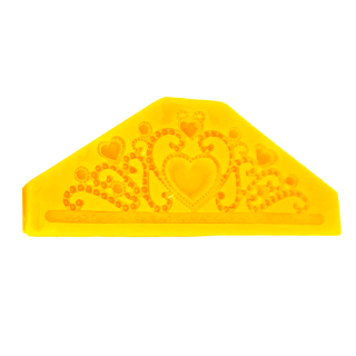 Molde De Silicona Corona Corazón
