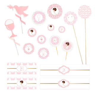 Pack Temático Primera Comunión Niña