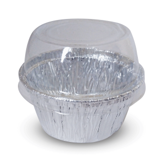 Envase Pirotin De Aluminio Con Tapa