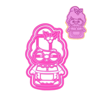 Cortador y Stamp Mama Noela Navidad