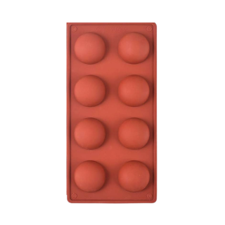 Molde Silicona Esfera x8 Cav