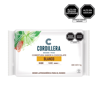 Cobertura Chocolate Blanco Cordillera 1kg