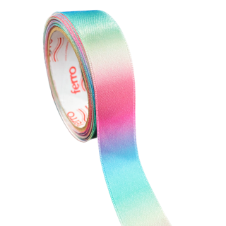 Cinta Satinada Arco Iris Ferro x Metro