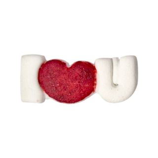 Pastillaje I Love U San Valentín