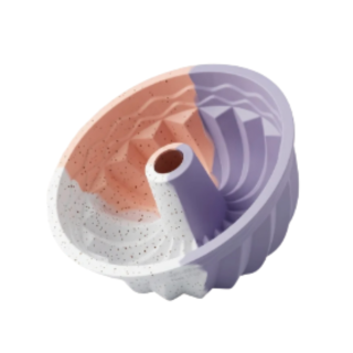 Molde Silicona Tricolor Bundt Cake Para Mini Pastel