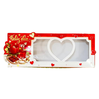 Caja Chocotejas x6 Perfumes Rojos