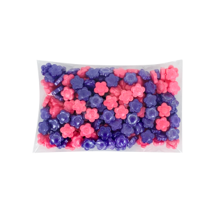 Grageas Flor Multicolor Perlada x50 gr