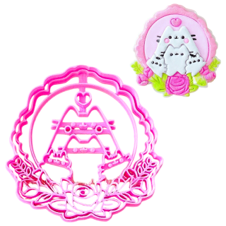 Cortador y Stamp Mamá Gatitos