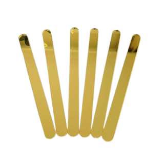 Palito Acrílico Dorado