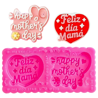 Molde Silicona Happy Mother's Day