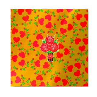 Papel Platina 50und Dorada Rosas Mamá