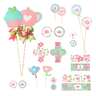Pack Temático Tea Party