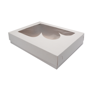 Caja para Bocaditos #3 - 19x25.5x5cm Blanca